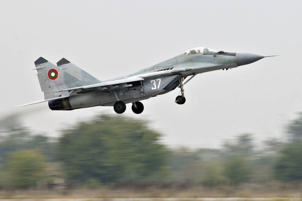 В Словакии во время тренировочного полета потерпел крушение МиГ-29