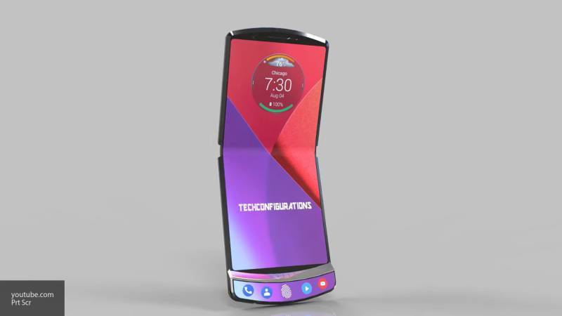 Раскладушка Motorola  Razr с гибким экраном выйдет до конца 2019 года