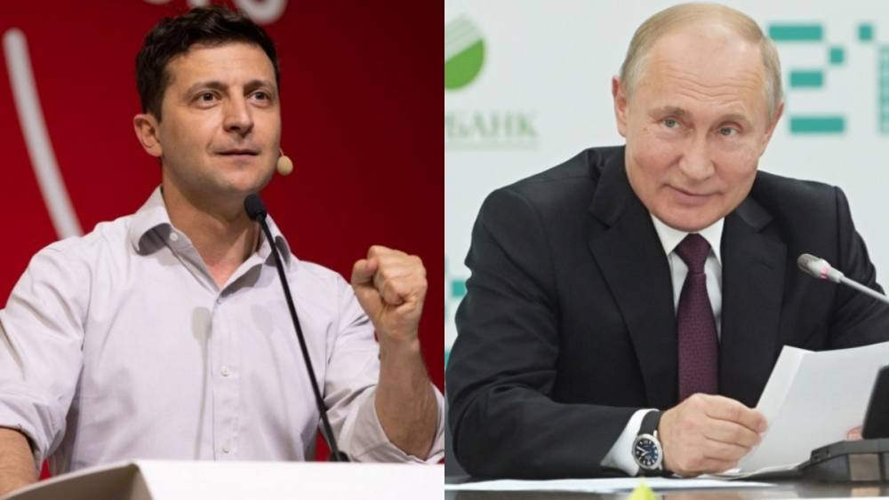Украинцы призвали Зеленского обнародовать стенограммы общения с Путиным