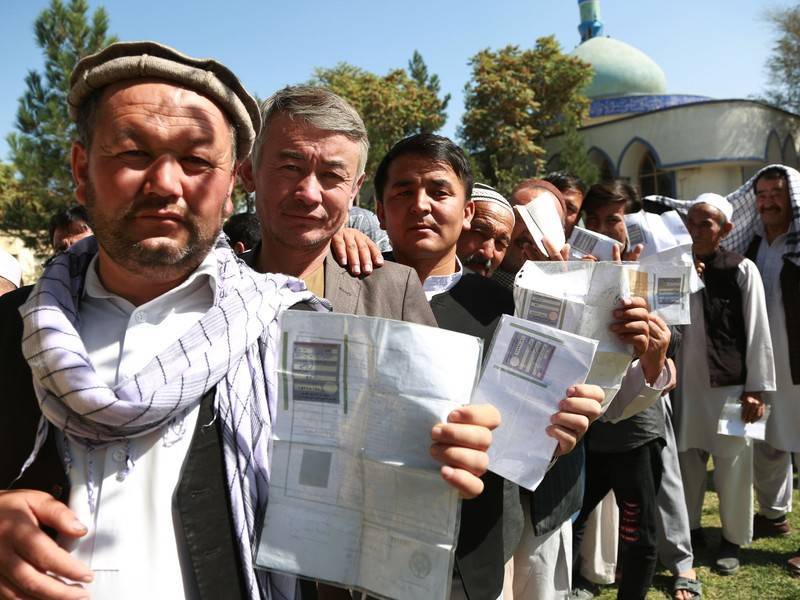 Только каждый пятый житель Афганистана пришёл на выборы президента