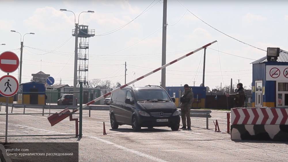 На Украине заявили о запуске транспорта на границе с Крымом