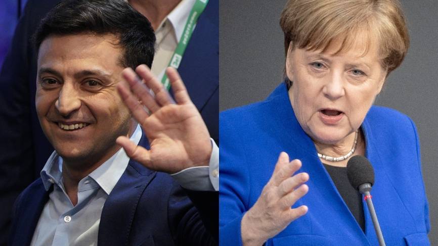 Зеленский оскорбил правительство Меркель, считают немецкие СМИ