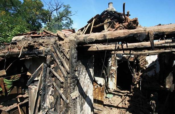 В ДНР обвинили ВСУ в «выжигании домов» в Горловке