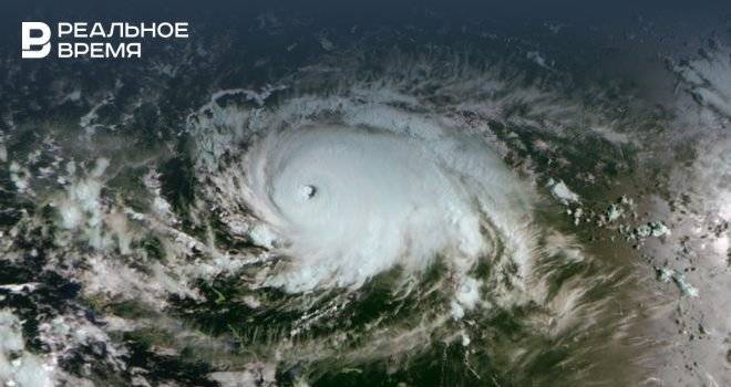 «Роскосмос» опубликовал снимки урагана «Дориан» из космоса