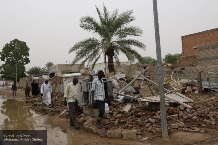 Жертвами наводнений в Судане стали 78 человек