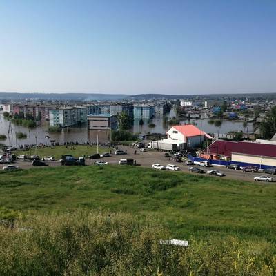 Путин прибыл в Иркутскую область, которая пострадала от паводка