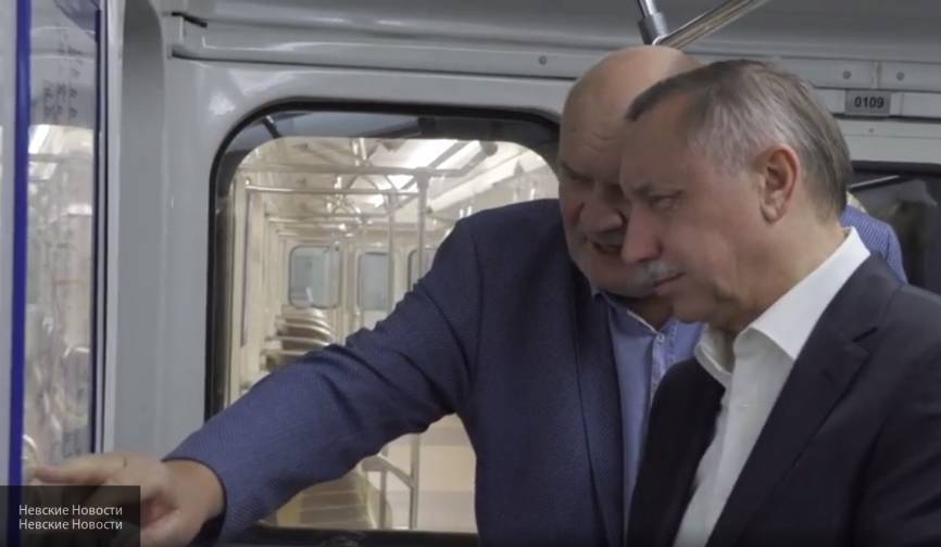 Беглов поблагодарил строителей за работу над новыми станциями метро в Петербурге