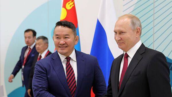 Путин пригласил лидера Монголии на празднование 75‑летия Победы