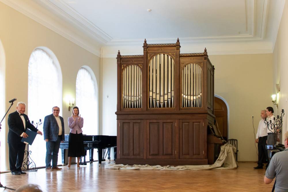 В Пушкине торжественно открыли отреставрированный орган 1884 года