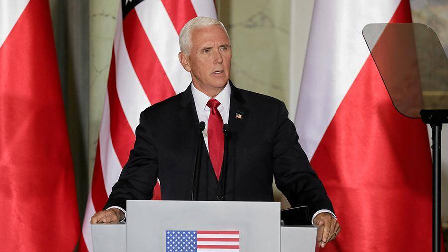 Пенс обвинил Россию в желании поссорить США и Польшу