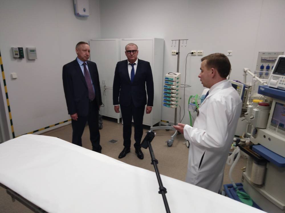 Петербург выделил 40 миллионов рублей больнице Раухфуса на покупку нового оборудования