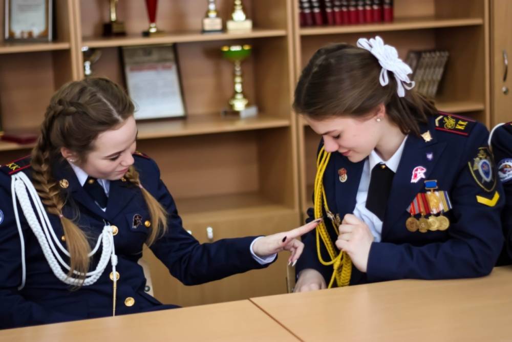 Первый кадетский класс СК России открыли в Калининградской области