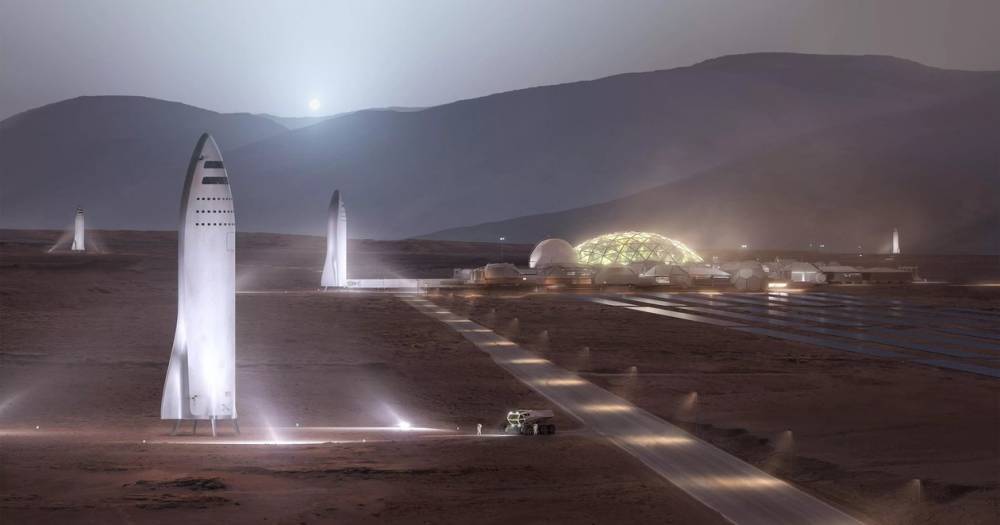 Раскрыты возможные места посадки «Звездолета» SpaceX на&nbsp;Марсе