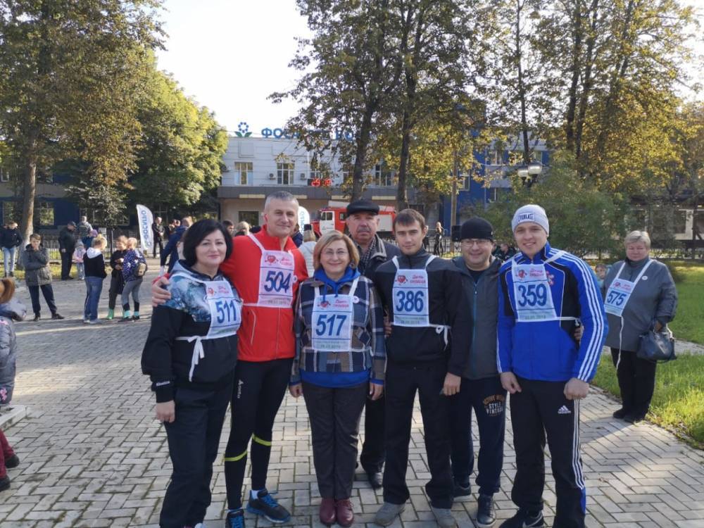 Следователи в Волхове стали участниками легкоатлетического забега «День сердца»