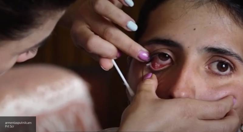 Эксперты раскрыли секрет девушки, плачущей кристаллами в Армении