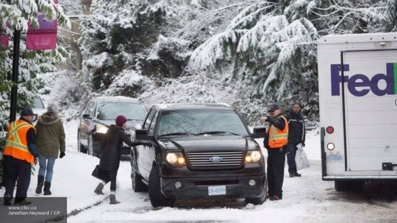Более 170 ДТП зафиксировано в Канаде из-за снегопада - nation-news.ru - Канада - Калгари