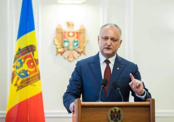 Президент Молдавии указал правительству на кадровые ошибки