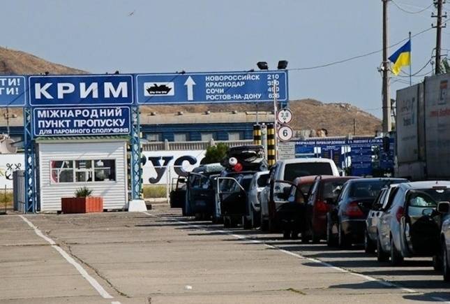 Украина восстановит КПП на границе с Крымом