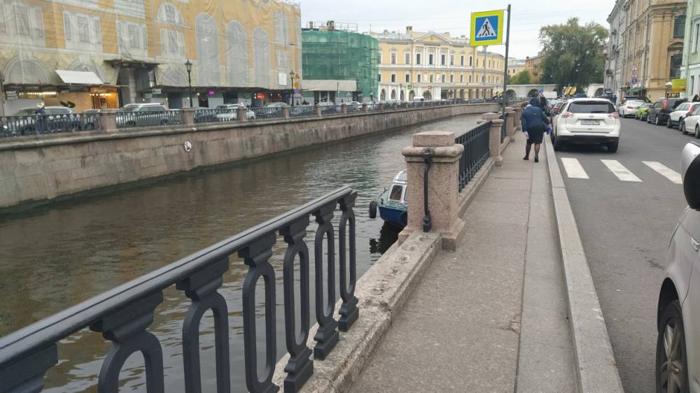 13-летний подросток упал в канал Грибоедова после квеста
