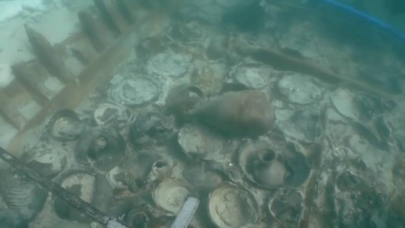 1700 лет под водой: в Испании нашли затонувший корабль с римскими амфорами