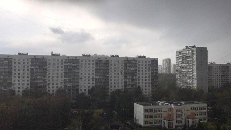 Желтый уровень погодной опасности объявлен в Москве и области