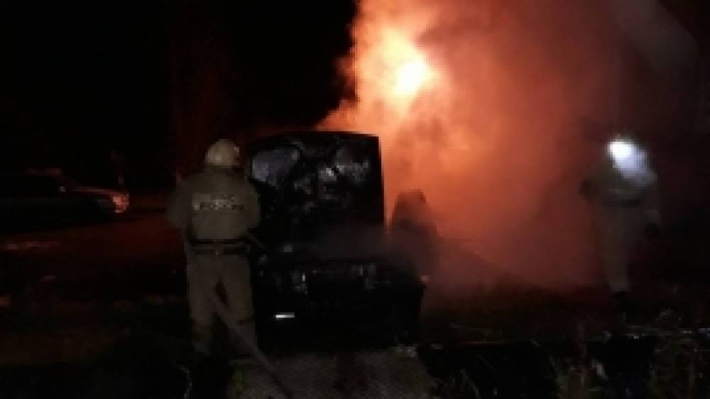 В Псковской области за один день сгорели два автомобиля