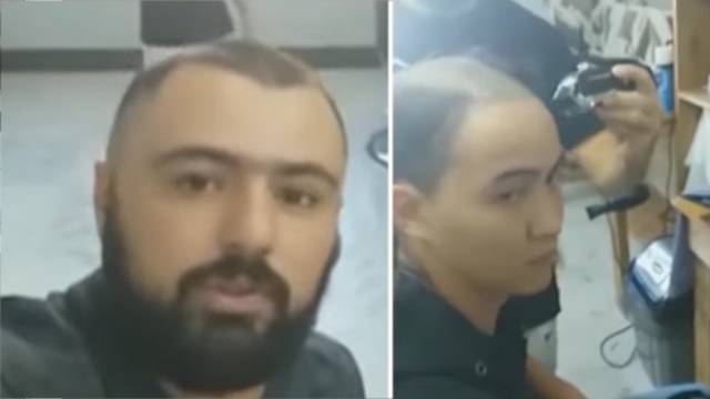 Мужчина заставил парикмахеров побриться налысо из-за прически сына
