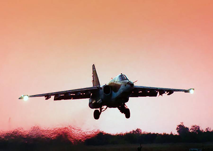 Подробности крушения Су-25 на Ставрополье