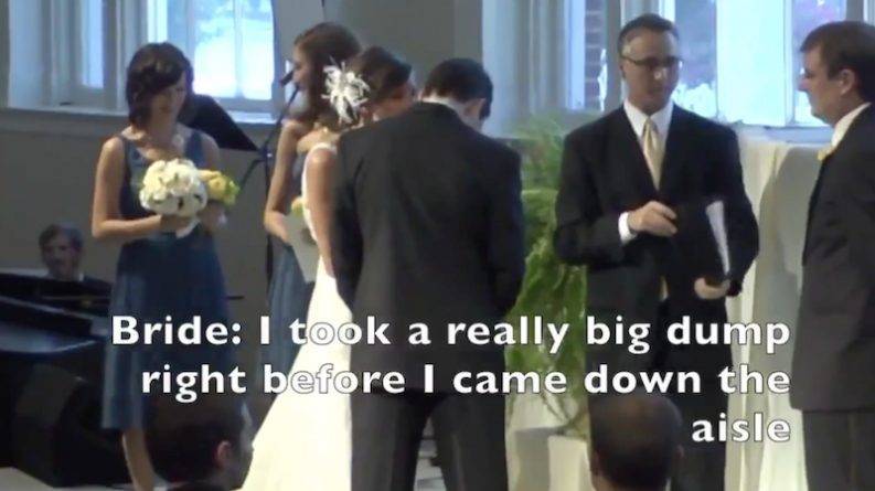 Невеста поделилась с женихом перед свадьбой крайне интимными подробностями — а затем узнала, что на нем микрофон