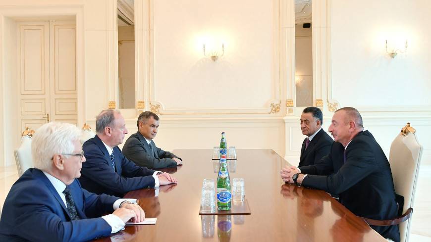 Алиев и Патрушев на встрече в Баку обсудили вопросы сотрудничества