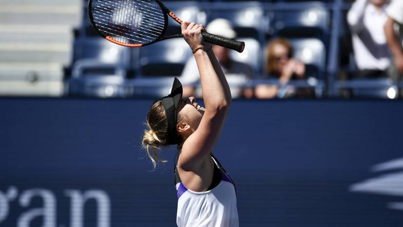 Свитолина впервые в карьере вышла в полуфинал US Open