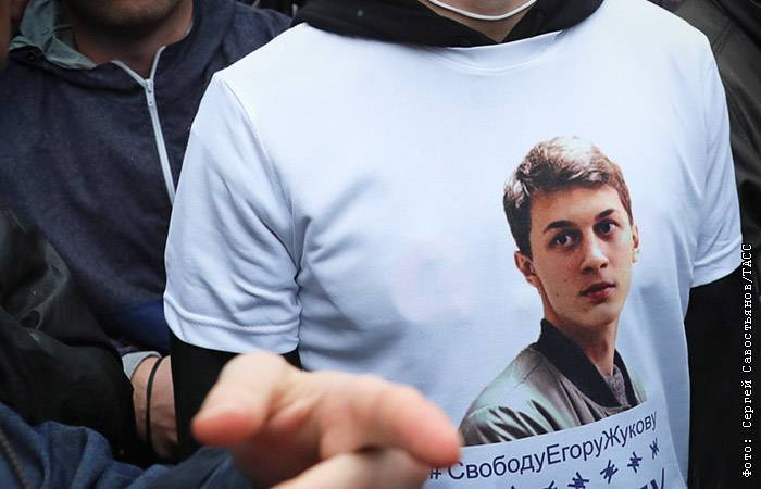 СКР прекратил уголовное преследование Егора Жукова по делу о массовых беспорядках