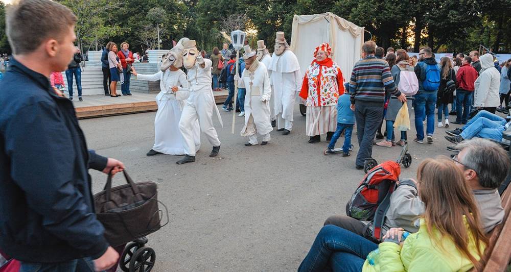 В Парке Горького пройдут три фестиваля в День города