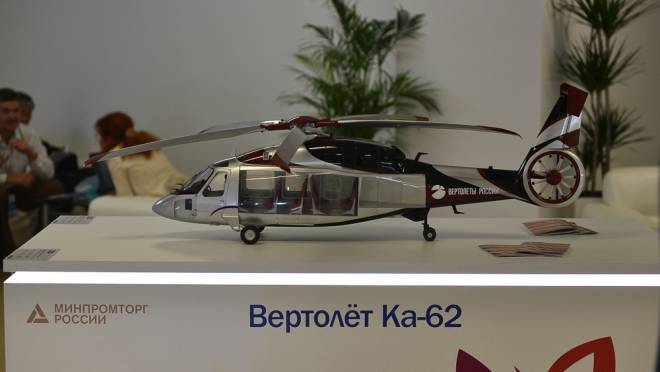 Сертификация многоцелового вертолета Ка-62 завершится в 2020 году