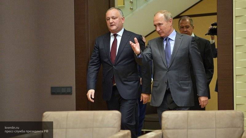 Путин встретится с президентом Молдавии в субботу