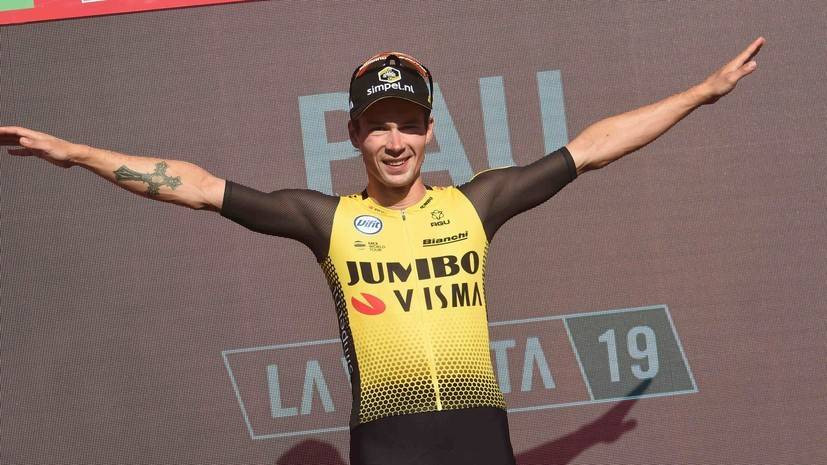 Словенский велогонщик Роглиц победил на десятом этапе «Вуэльты»