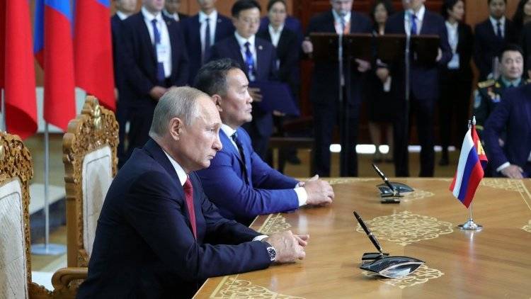 Россия стремится к стратегическому партнерству с Монголией