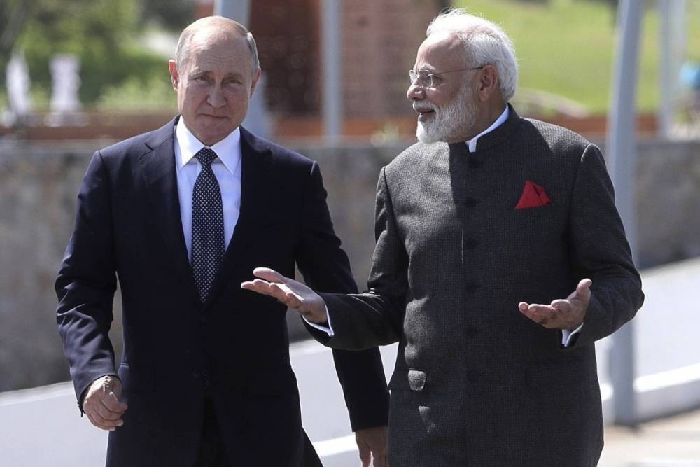 Моди пригласил Путина в Индию в 2020 году