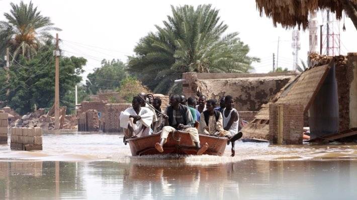 Число жертв наводнения в Судане выросло до 78 человек