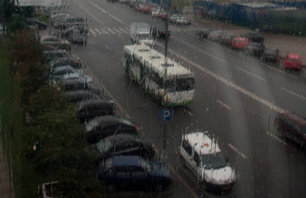 В Москве объявлен «желтый» уровень погодной опасности из-за дождя