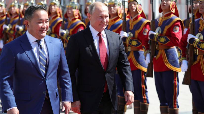Россия и Монголия заключили бессрочный договор о дружбе и партнёрстве