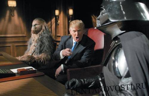 Зведно-полосатый Дарт Вейдер: зачем Трамп снова играет в «Звездные войны»