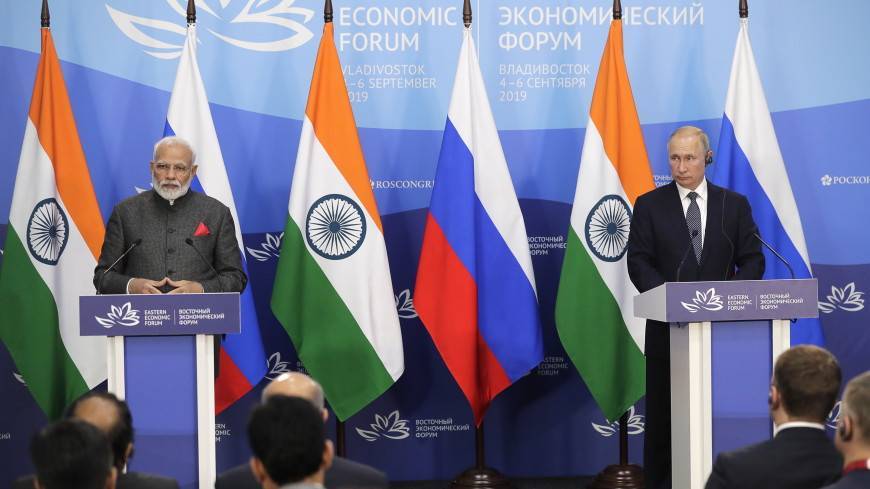 Путин: Россия и Индия готовы начать переговоры по ЗСТ с ЕАЭС