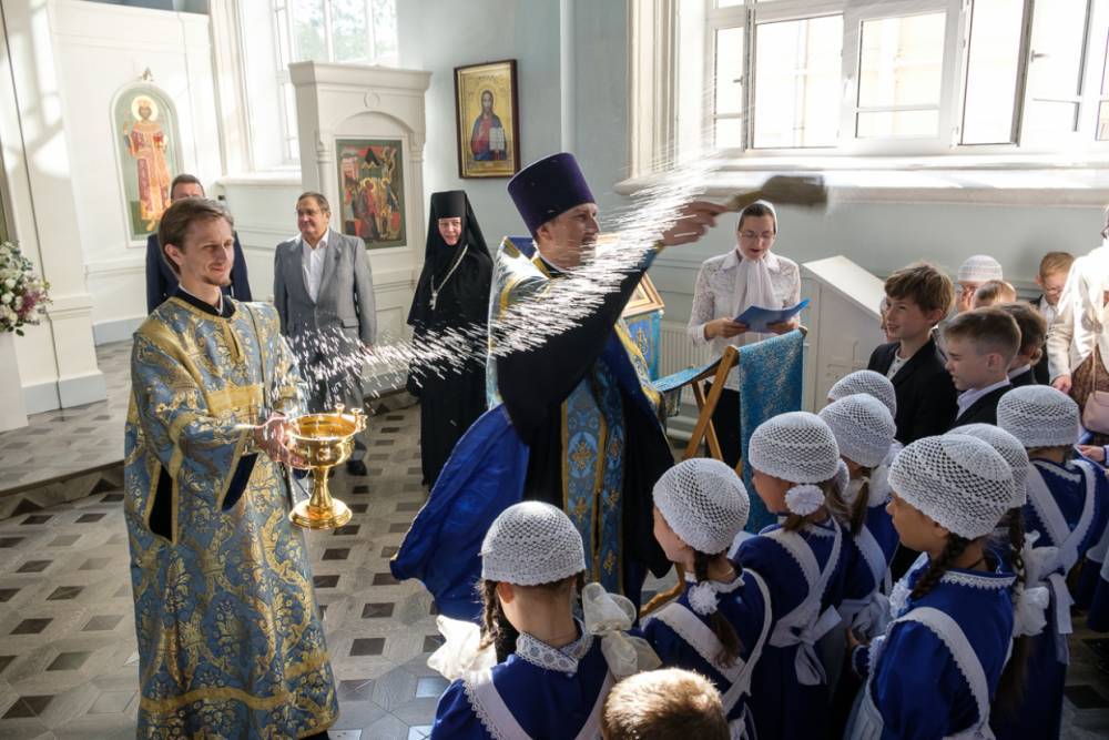 В Свято-Владимирской школе начался учебный год