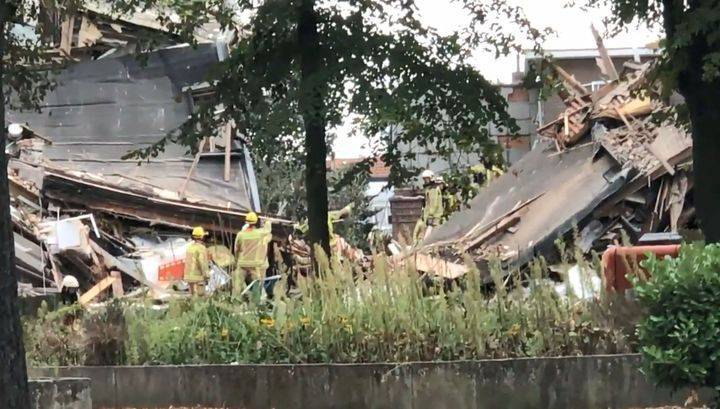Мощный взрыв обрушил три дома в Антверпене