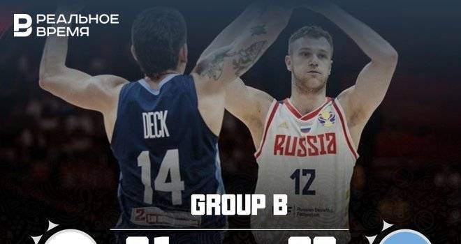 Сборная России по баскетболу уступила Аргентине и вышла из группы со второго места