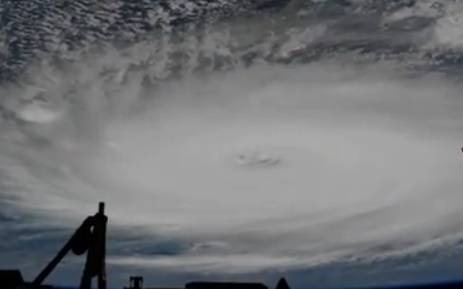 Видео: NASA показали, как выглядит ураган «Дориан» из космоса