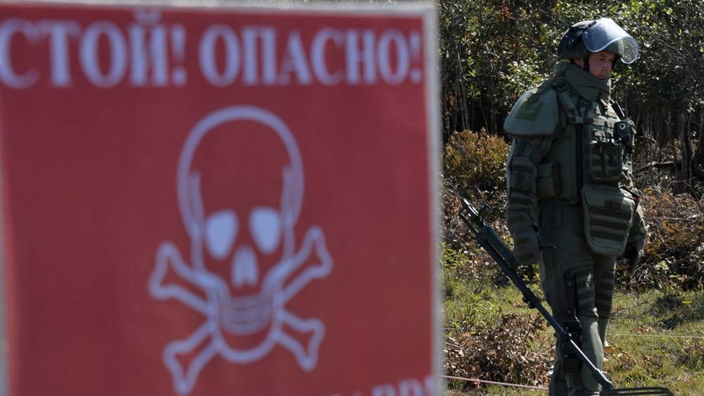 В Донбассе грузовик ВСУ подорвался на украинской мине