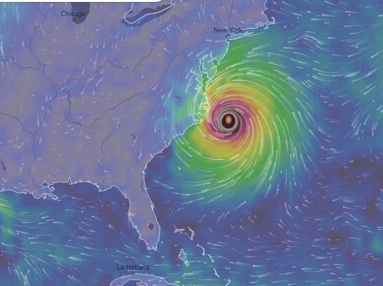 Категория урагана "Дориан" в США вновь повышена до третьей