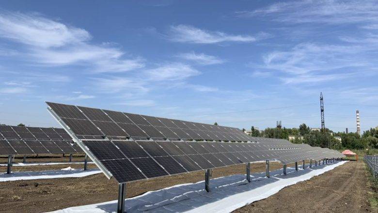 На Украине заработала уникальная солнечная электростанция